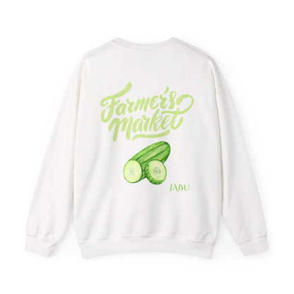 ✅ AU/NZ Pickle Lover's Crewneck Sweatshirt - Farmer's Market Theme