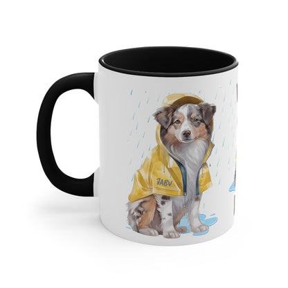✅ AU/NZ Colorful Dog-Themed Accent Mugs, Wet Dog Mug, Pet Owner Gift, Rainy Day Coffee Cup, Dog Lover's Mug, Cute Pet Accessories