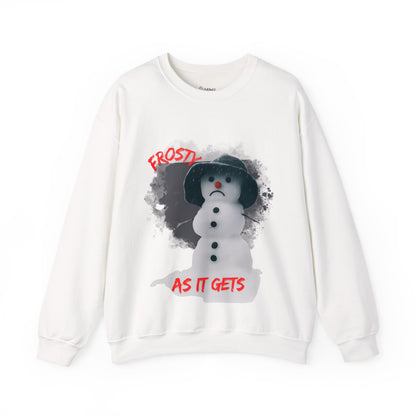 ✅ AU/NZ Frosty as It Gets Sweatshirt - Cozy Unisex Crewneck for Winter Celebrations FROSTY