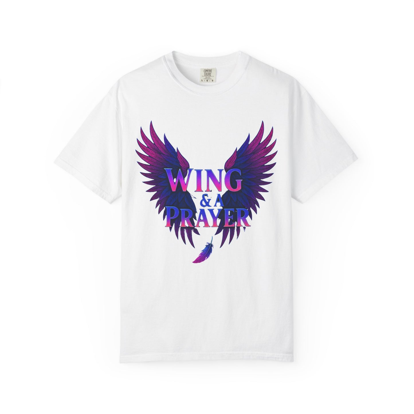 Wing and a Prayer Tee
Built for those who keep pushing, even when the odds aren’t in their favor. The bold neon wings carry that message of hope and drive — a look that’s all attitude, no limits.

JABU© • JustAboutBeingU®
