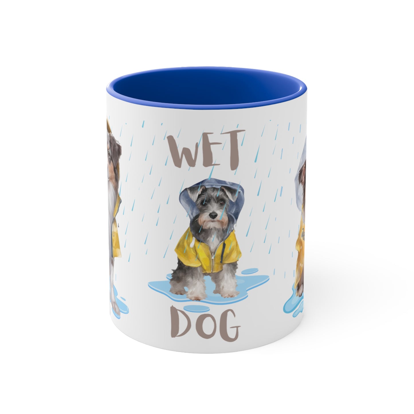 ✅ AU/NZ Colorful Dog-Themed Accent Mugs, Wet Dog Mug, Pet Owner Gift, Rainy Day Coffee Cup, Dog Lover's Mug, Cute Pet Accessories