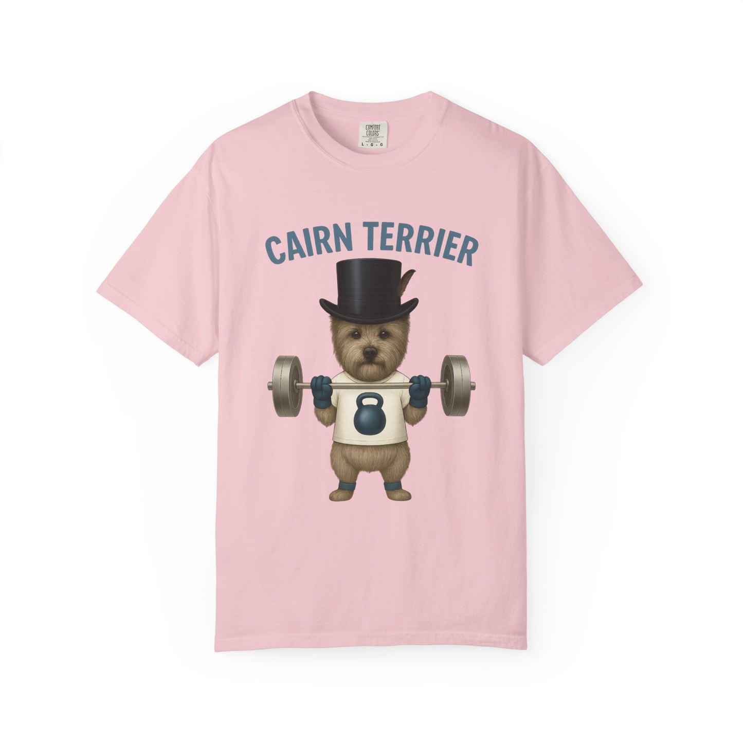 JABU GRIND - CAIRN TERRIER: A Fun, Dog-Loving Gym Tee for NZ & AU Humans JABU© • JustAboutBeingU®