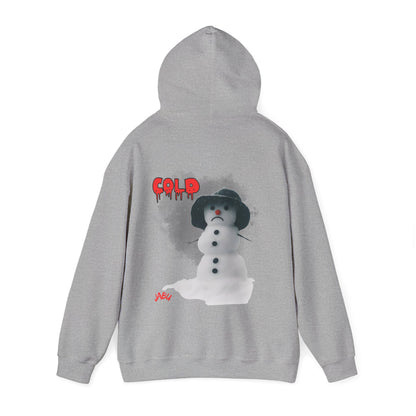 ✅ AU/NZ Frosty Fun Unisex Hooded Sweatshirt - Perfect for Winter Celebrations-Frosty with ATTITUDE!