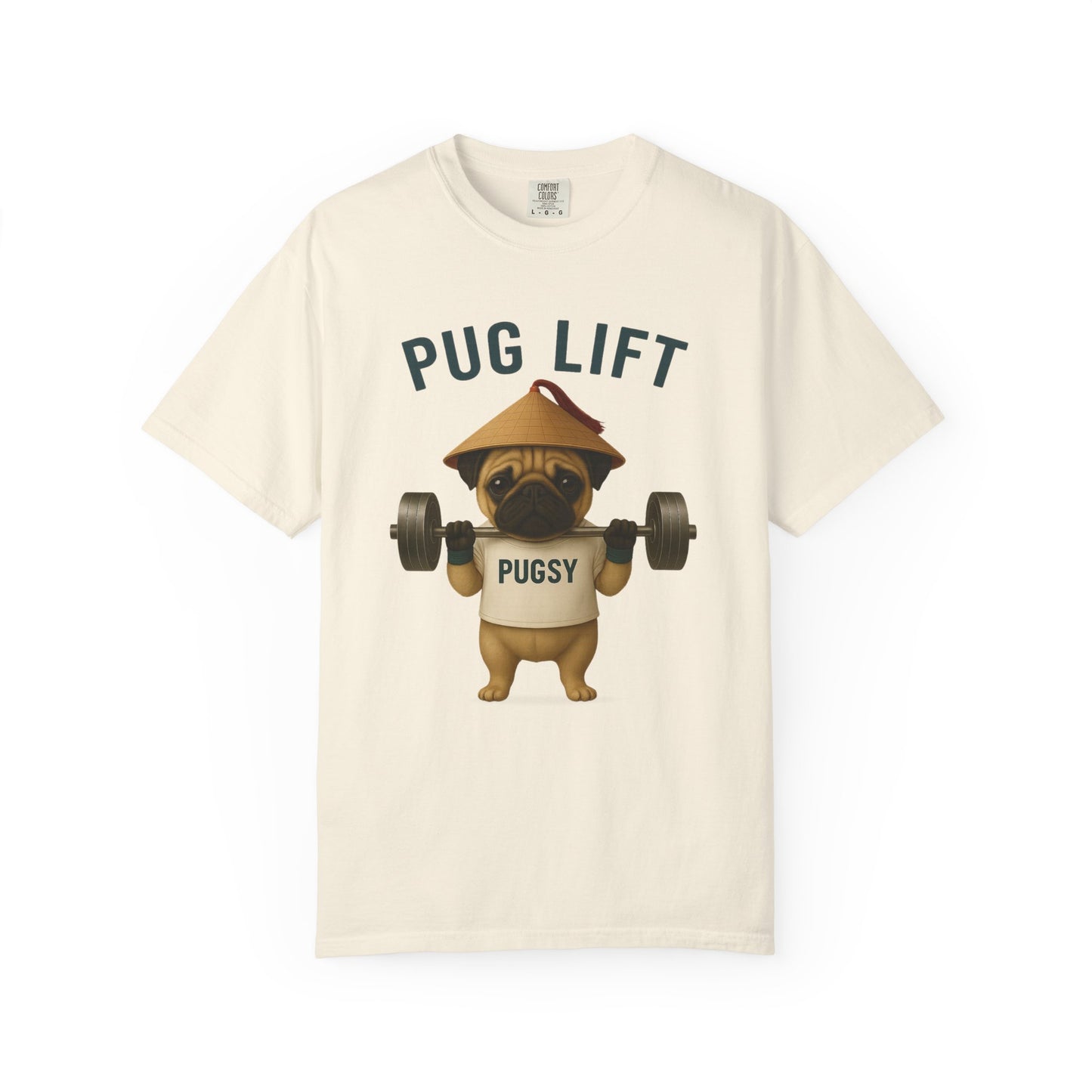 JABU GRIND - PUG: A Fun, Dog-Loving Gym Tee for NZ & AU Humans JABU© • JustAboutBeingU
