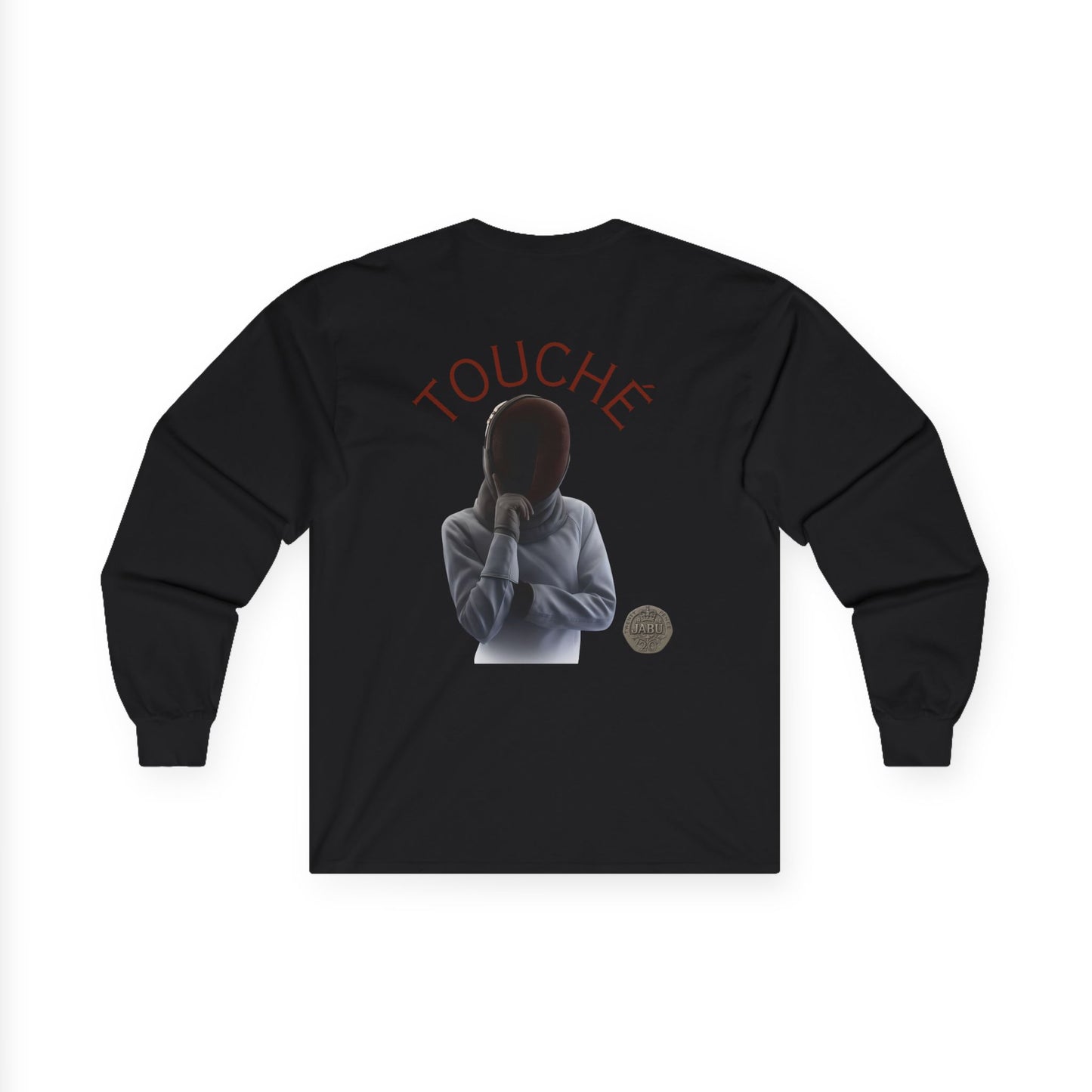 ✅ AU/NZ-En Garde/Touche, Chic Unisex Long Sleeve Tee with Artistic Design - Perfect for Casual Wear, Gift, Everyday Fashion, Art Lovers, Cozy Vibes