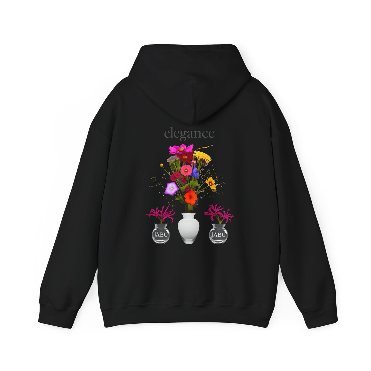 ✅ AU/NZ Elegant Floral Design Hooded Sweatshirt -, Trendy Casual Wear, Spring Fashion, I’M JUST A FLORAL ARRANGEMENT!