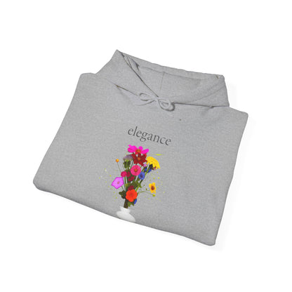 ✅ AU/NZ Elegant Floral Design Hooded Sweatshirt -, Trendy Casual Wear, Spring Fashion, I’M JUST A FLORAL ARRANGEMENT!