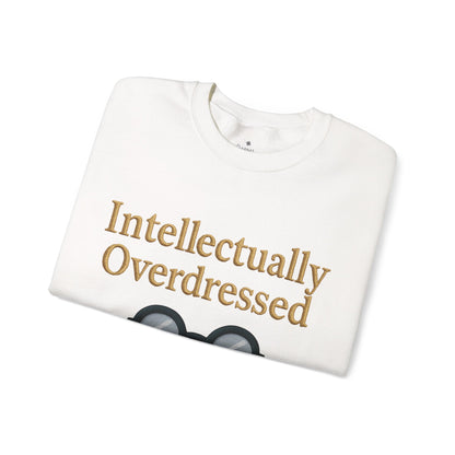 Intellectually Overdressed Sweatshirt
JABU© • JustAboutBeingU®