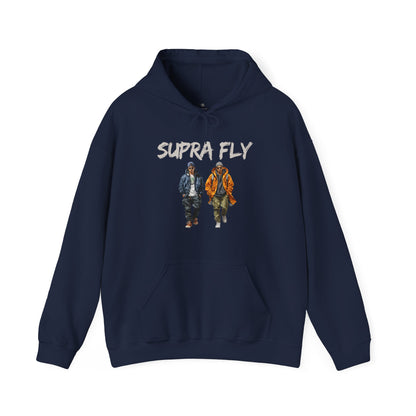 ✅ AU/NZ-SUPRA FLY Street Style Unisex Hooded Sweatshirt - Supra Fly & Jabu Graphics, Casual Wear, Cool Gift, Streetwear, Sizes S-XXL