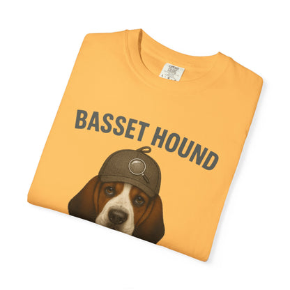 JABU GRIND - BASSET HOUND: A Fun, Dog-Loving Gym Tee for NZ & AU Humans JABU© • JustAboutBeingU®
