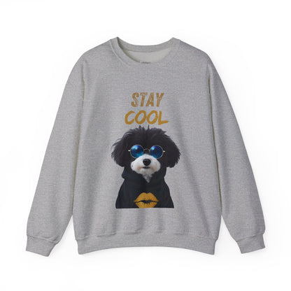 ✅ AU/NZ Stay Cool Dog Crewneck Sweatshirt - Unisex Heavy Blend™ Stay Cool