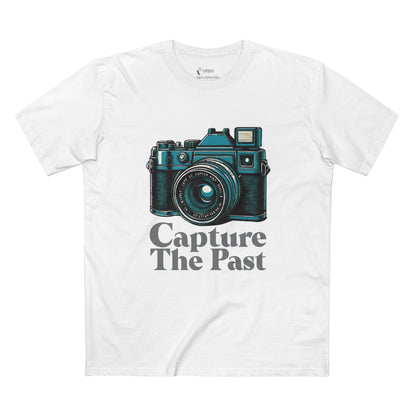 ✅ AU/NZ Vintage Camera Tee - Capture the Past & Future, Photography Lovers Gift, Retro T-Shirt, Camera Enthusiast Apparel, Unique Graphic Tee