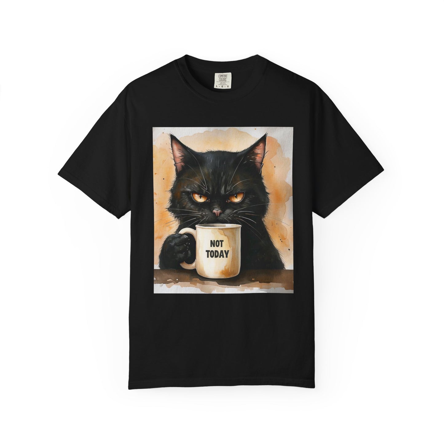 ✅ AU/NZ Funny Cat Graphic T-Shirt – "Not Today”