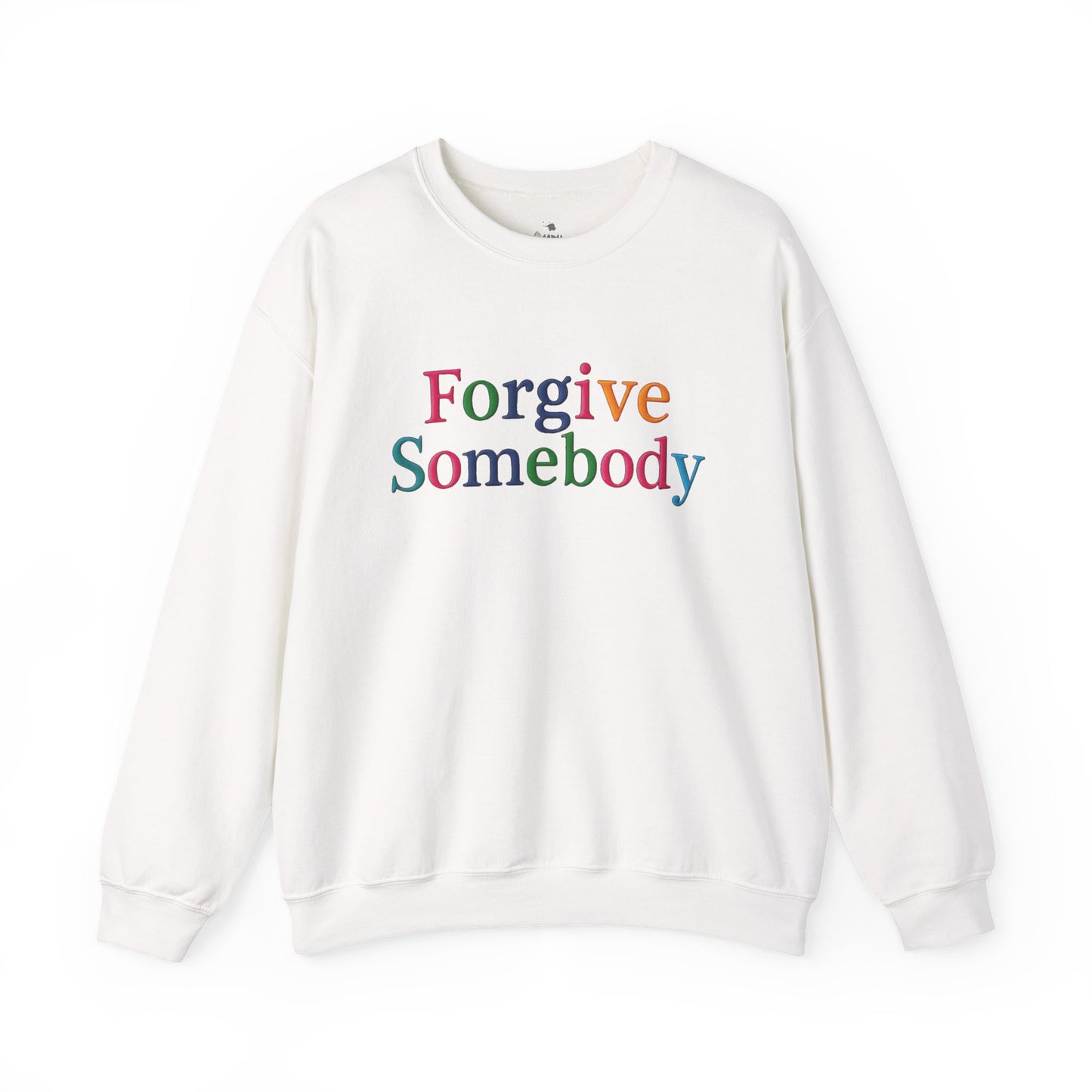 ✅ AU/NZ Forgive Somebody -Light Coloured-Unisex Crewneck Sweatshirt, Inspirational Gift, Cozy Casual wear, Thoughtful Message, Everyday Comfort, Perfect for Gifting