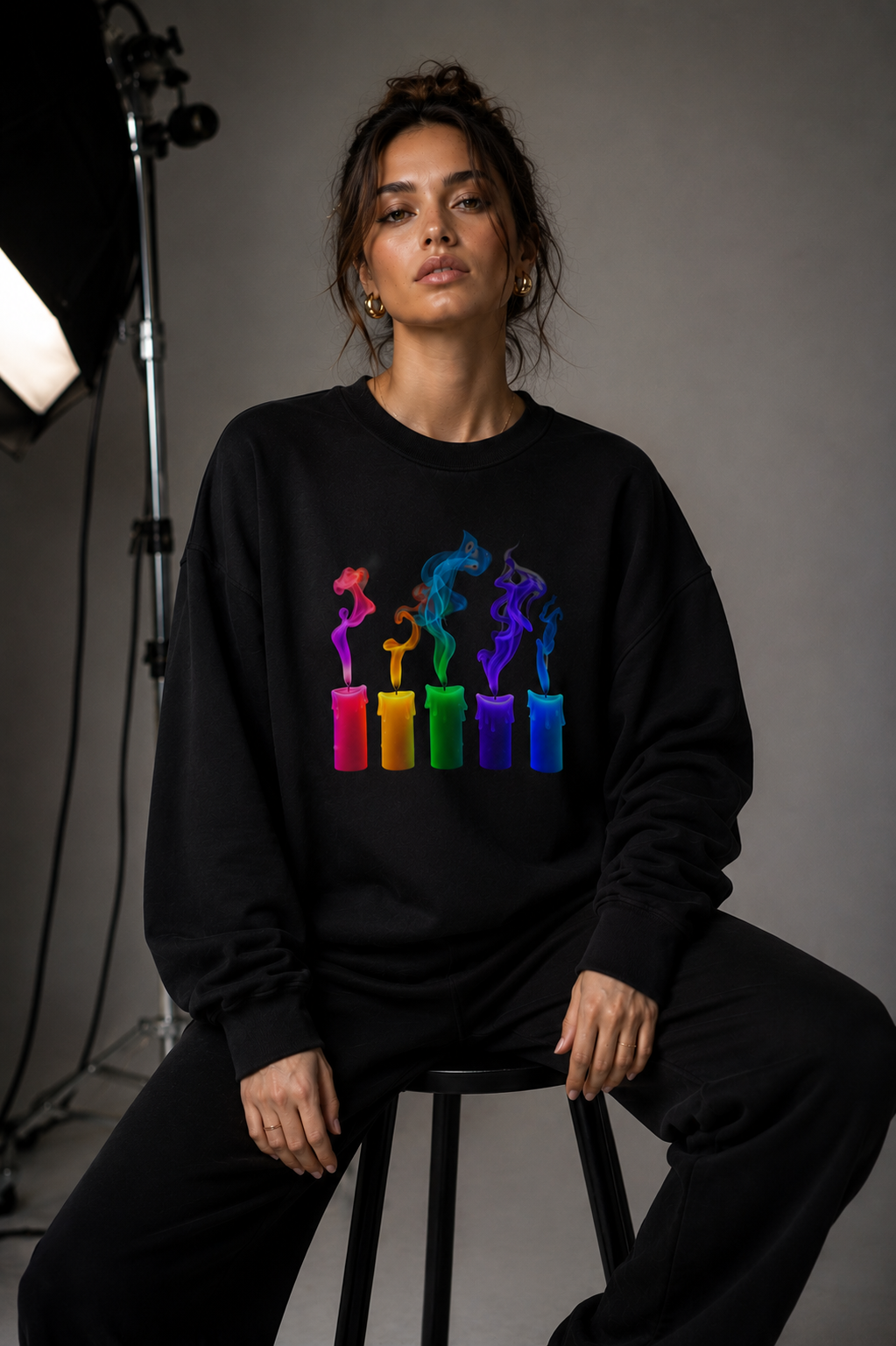 Neon Smoke Long Sleeve Tee