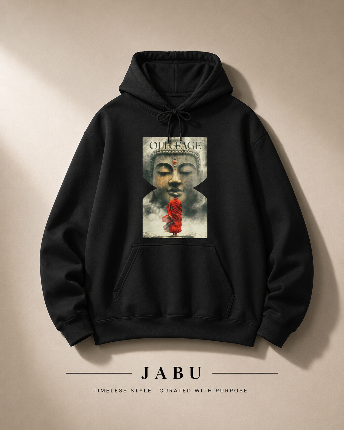 Serene Buddha Hoodie