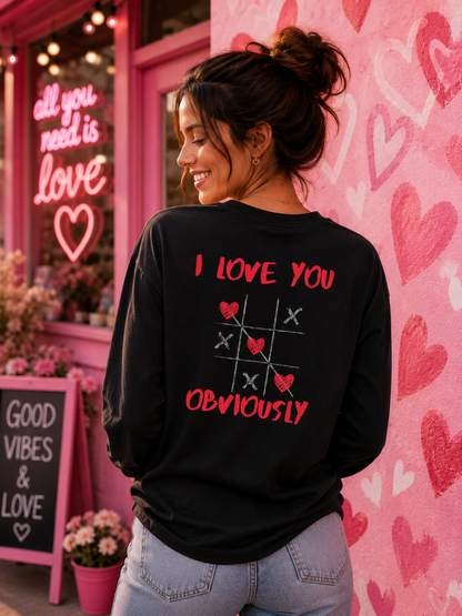 I Love You Honestly Long Sleeve Tee
