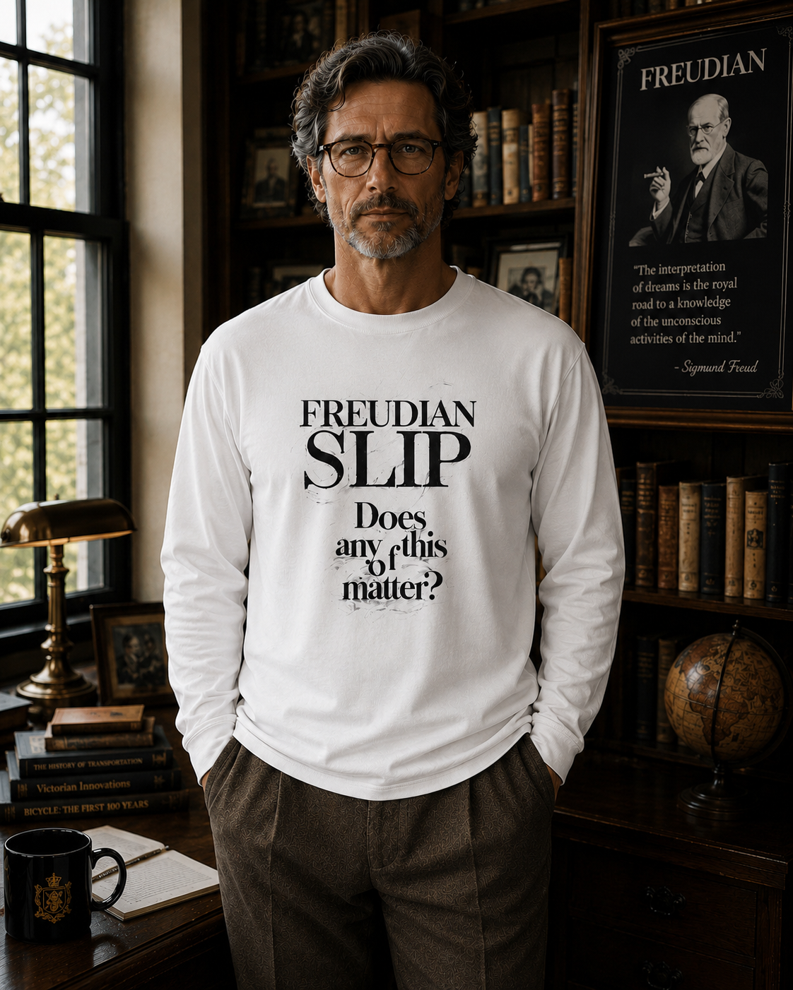 Freudian Slip Long Sleeve Tee