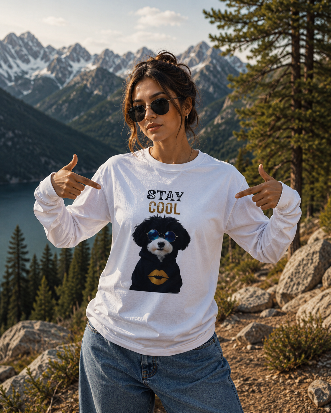 Stay Cool Moulin Long Sleeve Tee