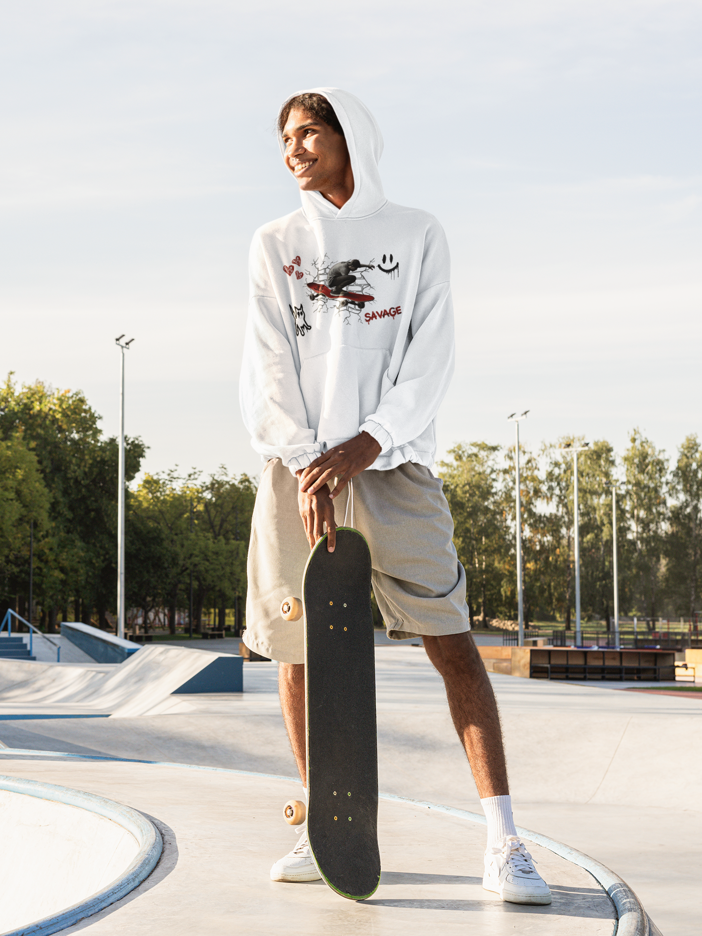 ✅ AU/NZ Skate Culture Unisex Hoodie - Urban Wear, Casual Comfort, Gift for Skaters, Skateboard Fashion, Street Style