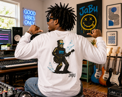 Grunge Musician Long Sleeve Tee