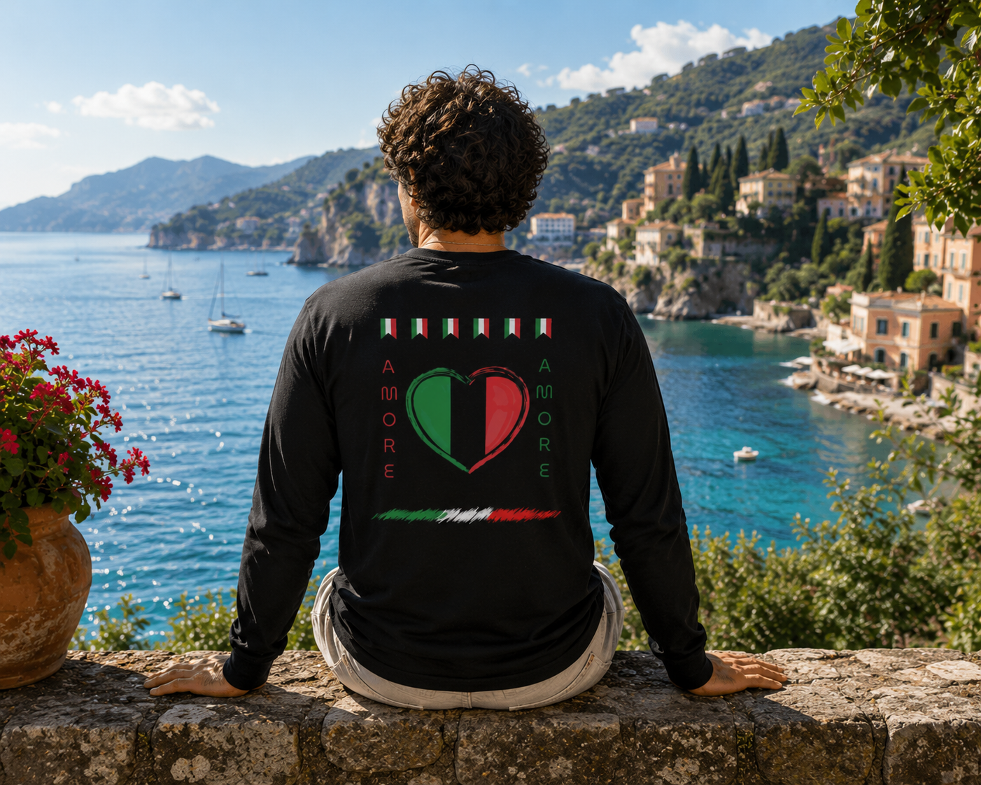 Viva Italia Long Sleeve Tee
