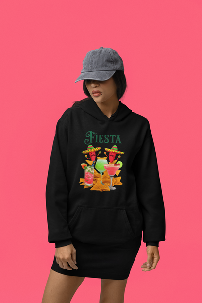 ✅ AU/NZ FIESTA!! Hooded Sweatshirt - Fun Party Apparel, Unisex Sweatshirt, Gifts for Celebrations, Cozy Festival Wear, FIESTA!