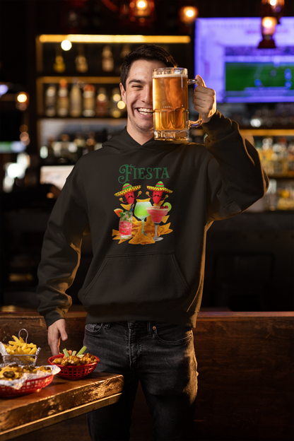 ✅ AU/NZ FIESTA!! Hooded Sweatshirt - Fun Party Apparel, Unisex Sweatshirt, Gifts for Celebrations, Cozy Festival Wear, FIESTA!