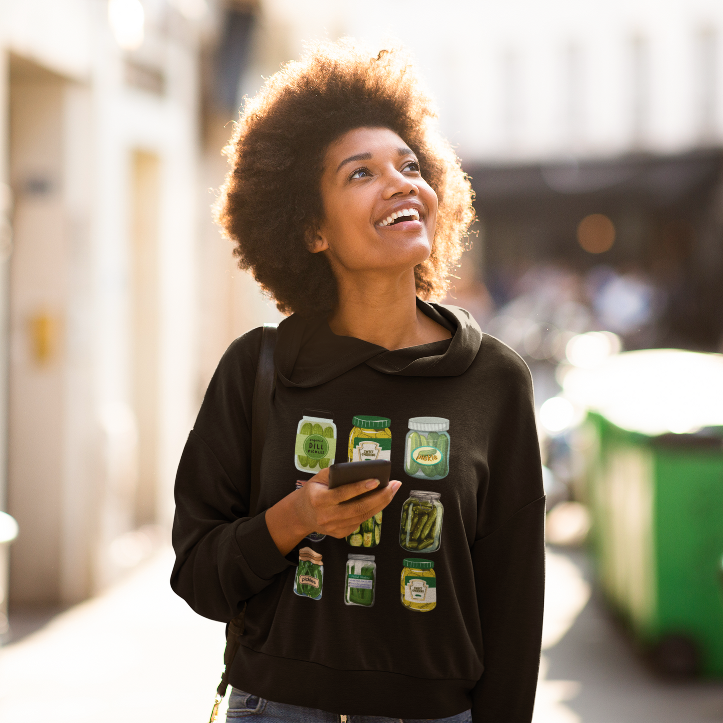 ✅ AU/NZ Farmer's Market Hoodie – Unisex Heavy Blend™ Sweatshirt with Pickle Design