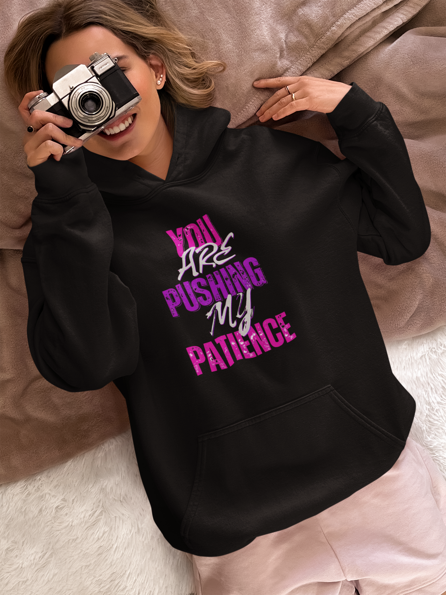 ✅ AU/NZ Unisex Heavy Blend™ Hooded Sweatshirt Pushing Limits-Anti-Social