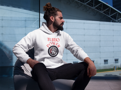 ✅ AU/NZ Turbo Power! Hoodie for Car Enthusiasts, Unisex Sweatshirt, Perfect Gift for Motorsports Fans, Streetwear, Racing Apparel
