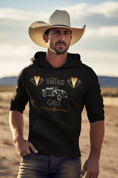 ✅ AU/NZ Vintage Cars Hooded Sweatshirt - Retro Auto Lovers Gift, Classic Car Apparel, Nostalgic Sweatshirt, Automotive Fashion, Car Enthusiasts!