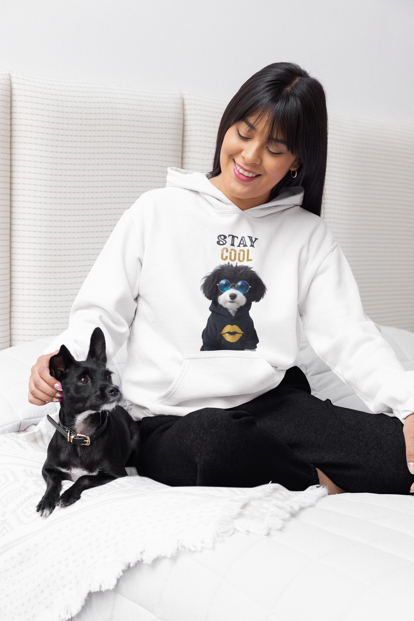 ✅ AU/NZ Stay Cool Dog Hoodie, Unisex Heavy Blend Sweatshirt, Pet Lover Gift, Cool Canine Apparel, Cozy Dog Hoodie, Dog Lover Sweatshirt, Jabu’s Brand Ambassador!
