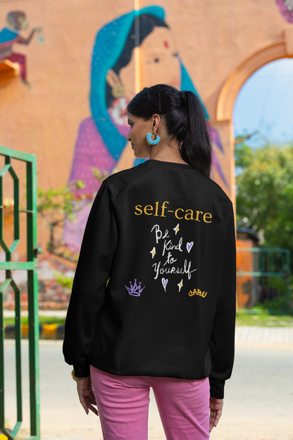 ✅ AU/NZ Self-Care Crewneck Sweatshirt, Unisex Sweatshirt, Affirmation Apparel, Self-Love Gift, Cozy Casual Wear, Mindfulness Clothing