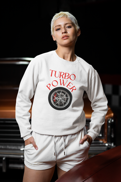 ✅ AU/NZ Turbo Power Sweatshirt, Unisex Car Enthusiast Crewneck, Automotive Gift, Gearhead Apparel, Perfect for Car Shows. Need for SPEED!