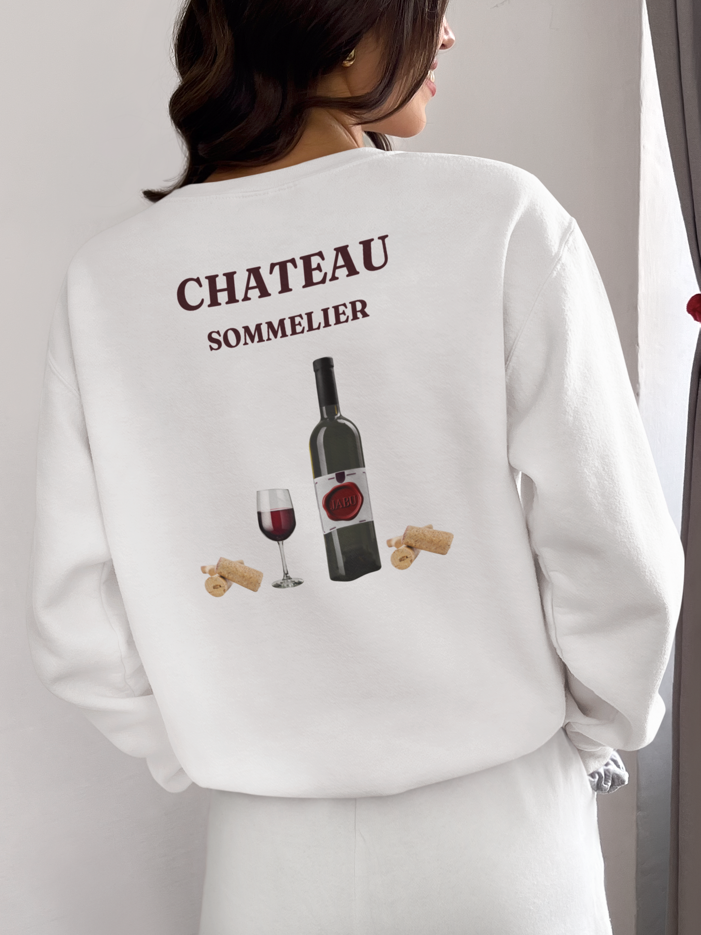 ✅ AU/NZ Chic Wine Lover Sweatshirt - Perfect for Wine Tastings, CHATEAU SOMMELIER!