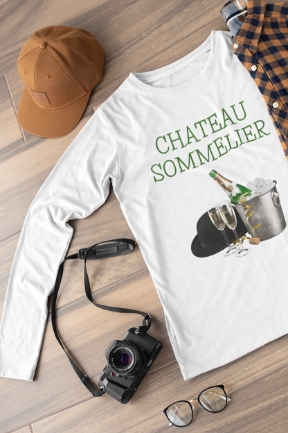 ✅ AU/NZ Chic Wine Lover Sweatshirt - Perfect for Wine Tastings, CHATEAU SOMMELIER!