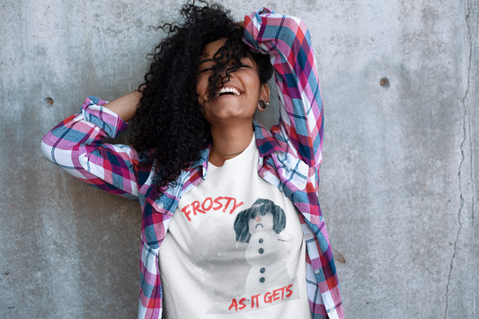 ✅ AU/NZ Frosty as It Gets Sweatshirt - Cozy Unisex Crewneck for Winter Celebrations FROSTY