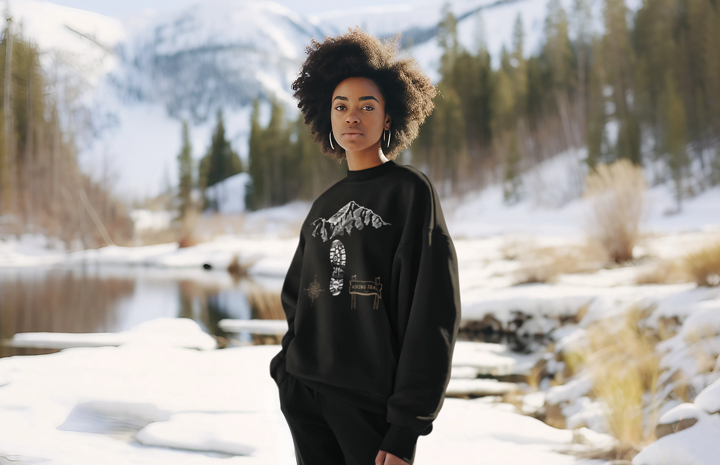 ✅ AU/NZ Adventure-Inspired Crewneck Sweatshirt | Unisex Outdoor Gear, Hiking Apparel, Mountain Lover Gift, Nature Sweatshirt, Travel Fashion