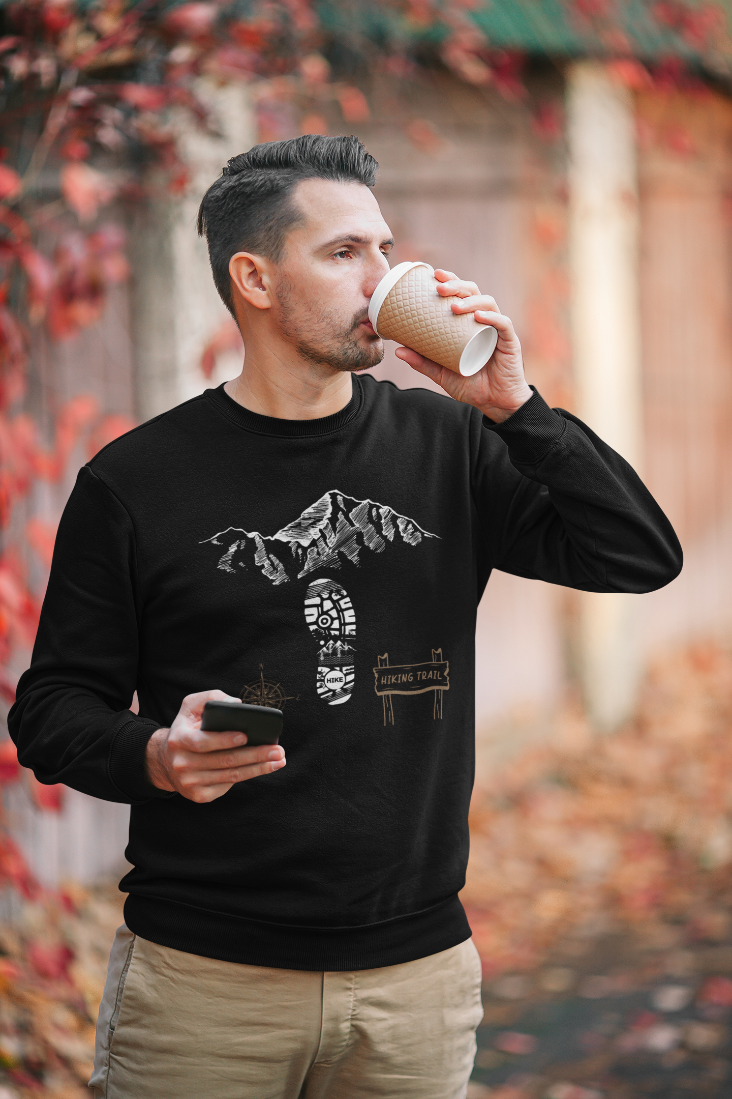 ✅ AU/NZ Adventure-Inspired Crewneck Sweatshirt | Unisex Outdoor Gear, Hiking Apparel, Mountain Lover Gift, Nature Sweatshirt, Travel Fashion