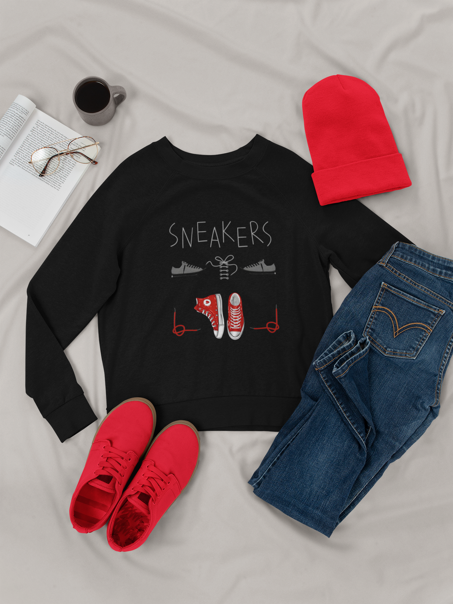 ✅ AU/NZ Sneakerhead Crewneck Sweatshirt - Perfect Gift for Sneaker Lovers, Stylish Streetwear, Unisex Fashion, Cozy Casual Wear
