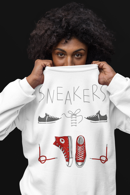 ✅ AU/NZ Sneakerhead Crewneck Sweatshirt - Perfect Gift for Sneaker Lovers, Stylish Streetwear, Unisex Fashion, Cozy Casual Wear