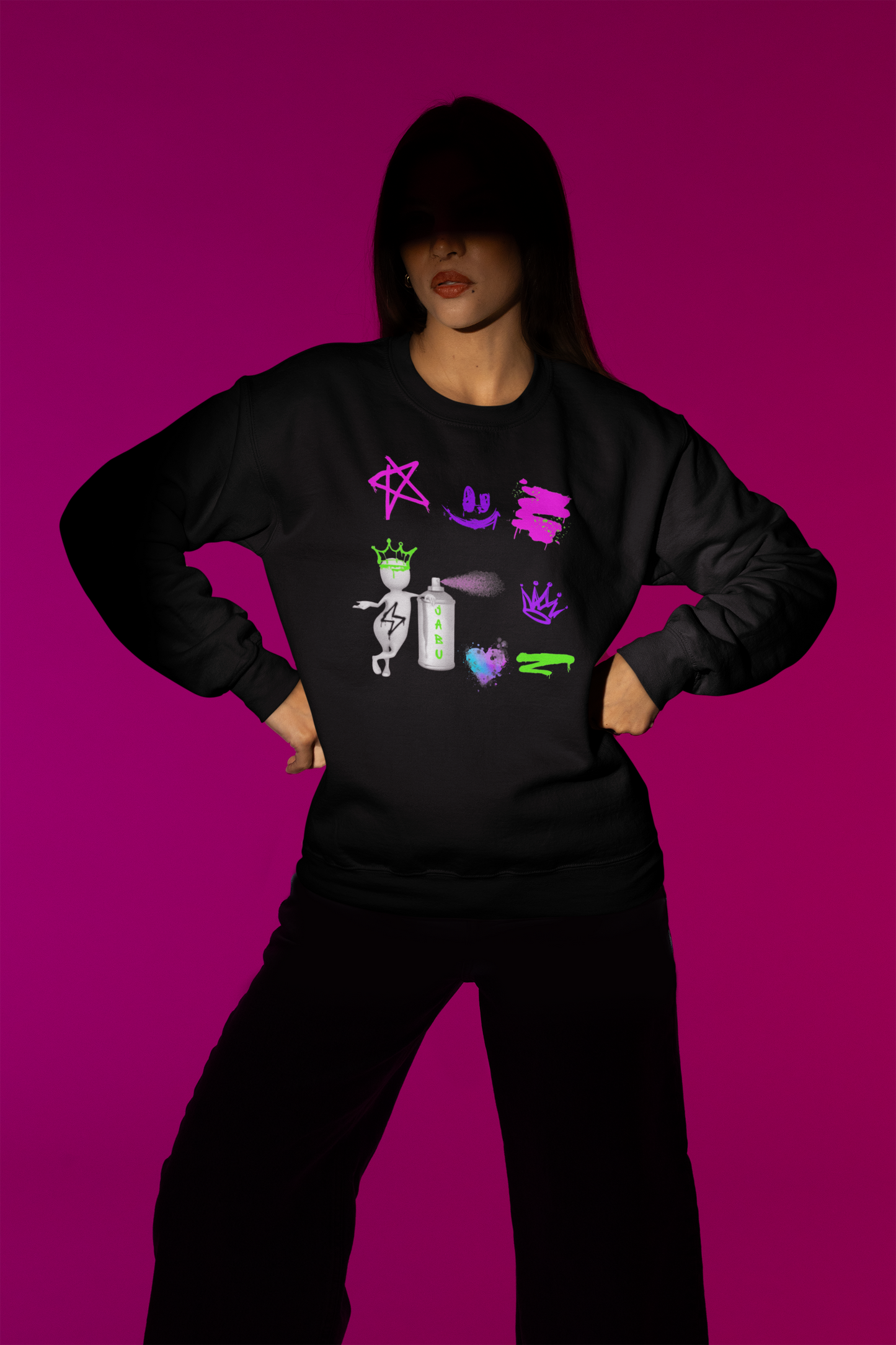✅ AU/NZ Graffiti Art Unisex Crewneck Sweatshirt - Stylish & Trendy Streetwear SWAG