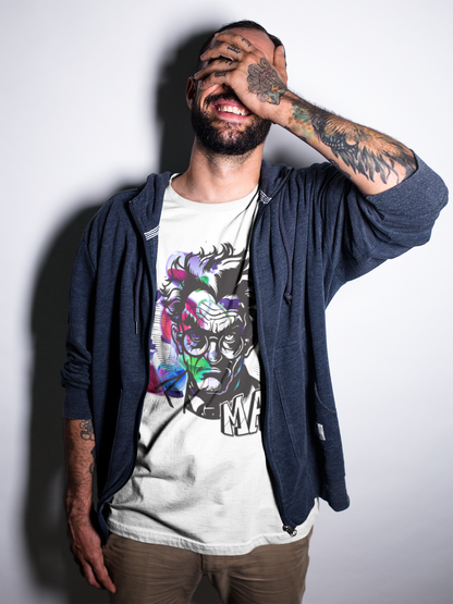 ✅ AU/NZ-As Colour 5001,Mad Scientist Graphic Tee - Fun T-Shirt for Science Lovers, Gift for Birthdays, Halloween, or Everyday Wear, Unique Art Tee, Quirky Fashion