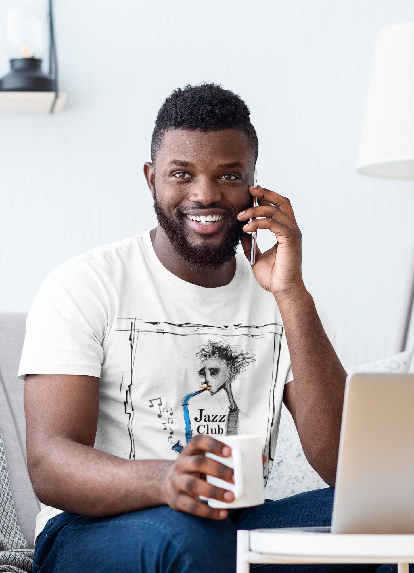 ✅ AU/NZ As Colour 5001,Jazz Club Adult Tee, Music Lover's Shirt, Creative Art Tee, Gift for Jazz Fans, Unique Music Apparel