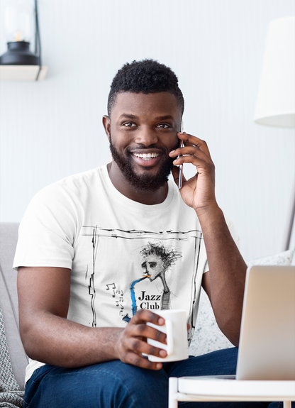 ✅ AU/NZ As Colour 5001,Jazz Club Adult Tee, Music Lover's Shirt, Creative Art Tee, Gift for Jazz Fans, Unique Music Apparel