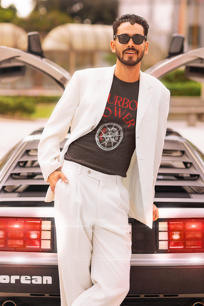 ✅ AU/NZ, As Colour 5001 Turbo Power Adult Tee for Car Enthusiasts, Funny Auto Shirt, Gift for Motorheads, Racing Apparel, Classic Car Lover's Tee