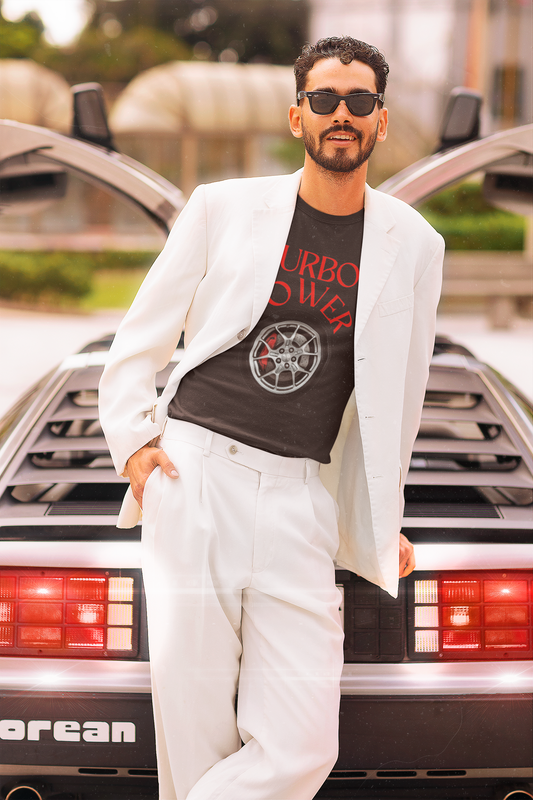 ✅ AU/NZ, As Colour 5001 Turbo Power Adult Tee for Car Enthusiasts, Funny Auto Shirt, Gift for Motorheads, Racing Apparel, Classic Car Lover's Tee