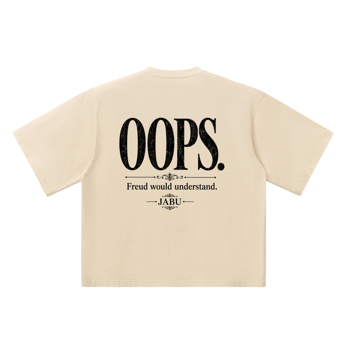 Freudian Slip Oversized Drop Shoulder T Shirt