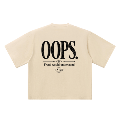 Freudian Slip Oversized Drop Shoulder T Shirt